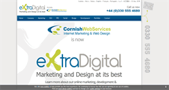 Desktop Screenshot of cornishwebservices.co.uk